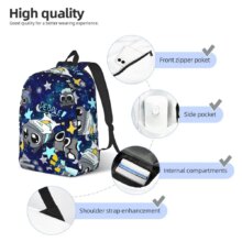 Dandys World So Cute Fashion Backpack Sports High School Work Daypack for Men Women Laptop Canvas Bags Dandys World So Cute Fashion Backpack Sports High School Work Daypack for Men Women Laptop Canvas Bags