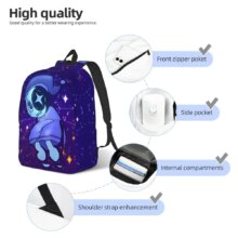 Dandys World So Cute Fashion Backpack Sports High School Work Daypack for Men Women Laptop Canvas Bags Dandys World So Cute Fashion Backpack Sports High School Work Daypack for Men Women Laptop Canvas Bags