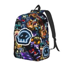 Murder Drones Uzi And N Backpack for Men Women Casual High School Work Daypack Cartoon Anime College Canvas Bags Sports Murder Drones Uzi And N Backpack for Men Women Casual High School Work Daypack Cartoon Anime College Canvas Bags Sports