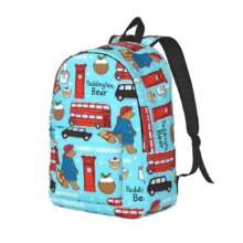 Paddington Cartoon Movie Cool Backpack Outdoor High School Work Daypack for Men Women Laptop Canvas Bags Paddington Cartoon Movie Cool Backpack Outdoor High School Work Daypack for Men Women Laptop Canvas Bags