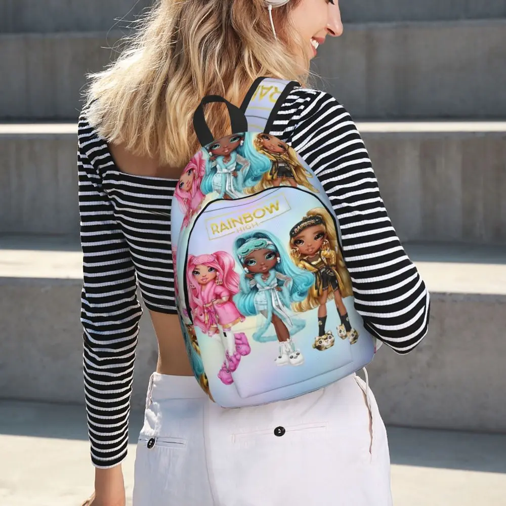 Kawaii Anime Rainbow High Backpack
