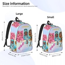 Rainbow High Slumber Party Backpack Middle High College School Student Bookbag Men Women Daypack Outdoor Rainbow High Slumber Party Backpack Middle High College School Student Bookbag Men Women Daypack Outdoor