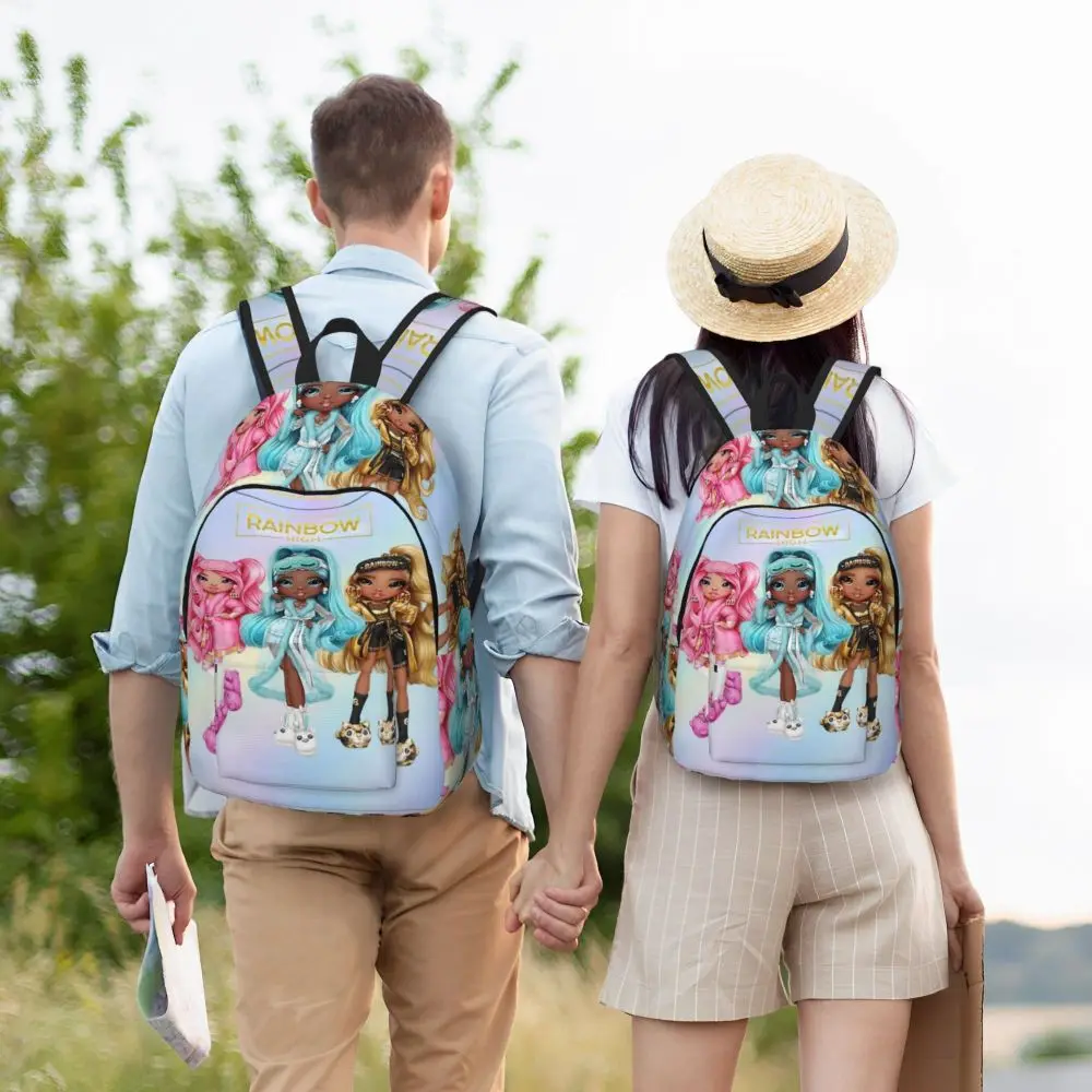 Kawaii Anime Rainbow High Backpack