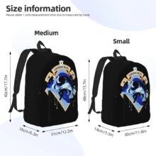 Shadow Milk Cookie Casual Backpack Outdoor High School Work Cookie Run Kingdom Daypack for Men Women Laptop Shoulder Bag Shadow Milk Cookie Casual Backpack Outdoor High School Work Cookie Run Kingdom Daypack for Men Women Laptop Shoulder Bag