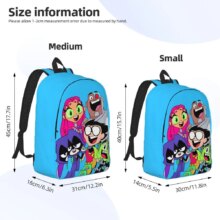 Teen Titans Go Picture Backpack for Preschool Primary School Student Bookbag Boy Girl Kids Daypack Gift Teen Titans Go Picture Backpack for Preschool Primary School Student Bookbag Boy Girl Kids Daypack Gift