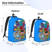Teen Titans Go Picture Backpack for Preschool Primary School Student Bookbag Boy Girl Kids Daypack Gift Teen Titans Go Picture Backpack for Preschool Primary School Student Bookbag Boy Girl Kids Daypack Gift