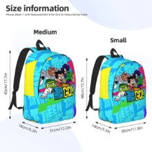 Teen Titans Go Picture Backpack for Preschool Primary School Student Bookbag Boy Girl Kids Daypack Gift Teen Titans Go Picture Backpack for Preschool Primary School Student Bookbag Boy Girl Kids Daypack Gift