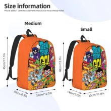 Teen Titans Go Picture Backpack for Preschool Primary School Student Bookbag Boy Girl Kids Daypack Gift Teen Titans Go Picture Backpack for Preschool Primary School Student Bookbag Boy Girl Kids Daypack Gift