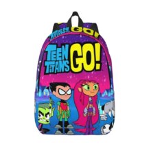 Teen Titans Go Picture Backpack for Preschool Primary School Student Bookbag Boy Girl Kids Daypack Gift Teen Titans Go Picture Backpack for Preschool Primary School Student Bookbag Boy Girl Kids Daypack Gift