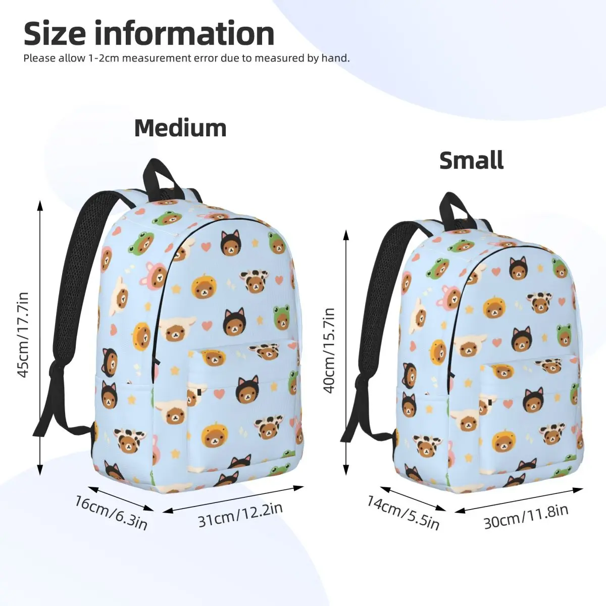 Cartoon Rilakkuma Kawaii Backpack