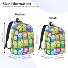 Rilakkuma Zoo Casual Backpack Lightweight Student Business Daypack for Men Women College Shoulder Bag Rilakkuma Zoo Casual Backpack Lightweight Student Business Daypack for Men Women College Shoulder Bag