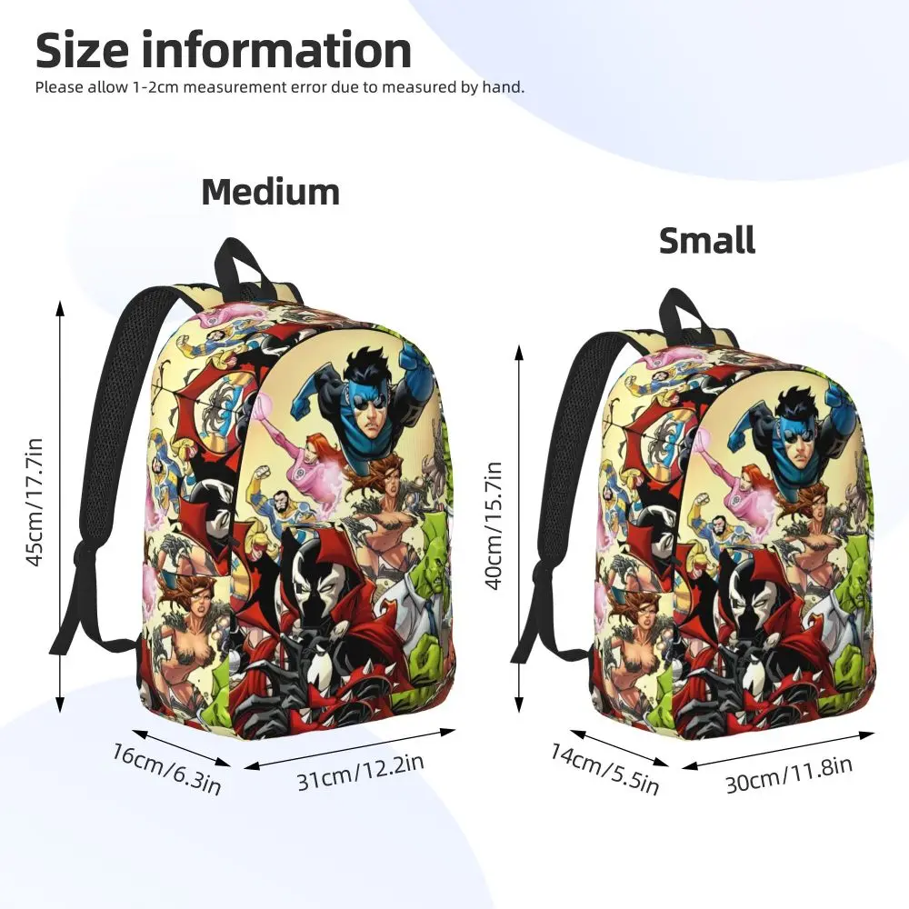 Cartoon Kawaii Invincible Character Student Backpack
