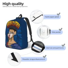 Invincible Atom Eve Backpack for Men Women Fashion Student Hiking Travel Daypack Laptop Computer Canvas Bags Outdoor Invincible Atom Eve Backpack for Men Women Fashion Student Hiking Travel Daypack Laptop Computer Canvas Bags Outdoor