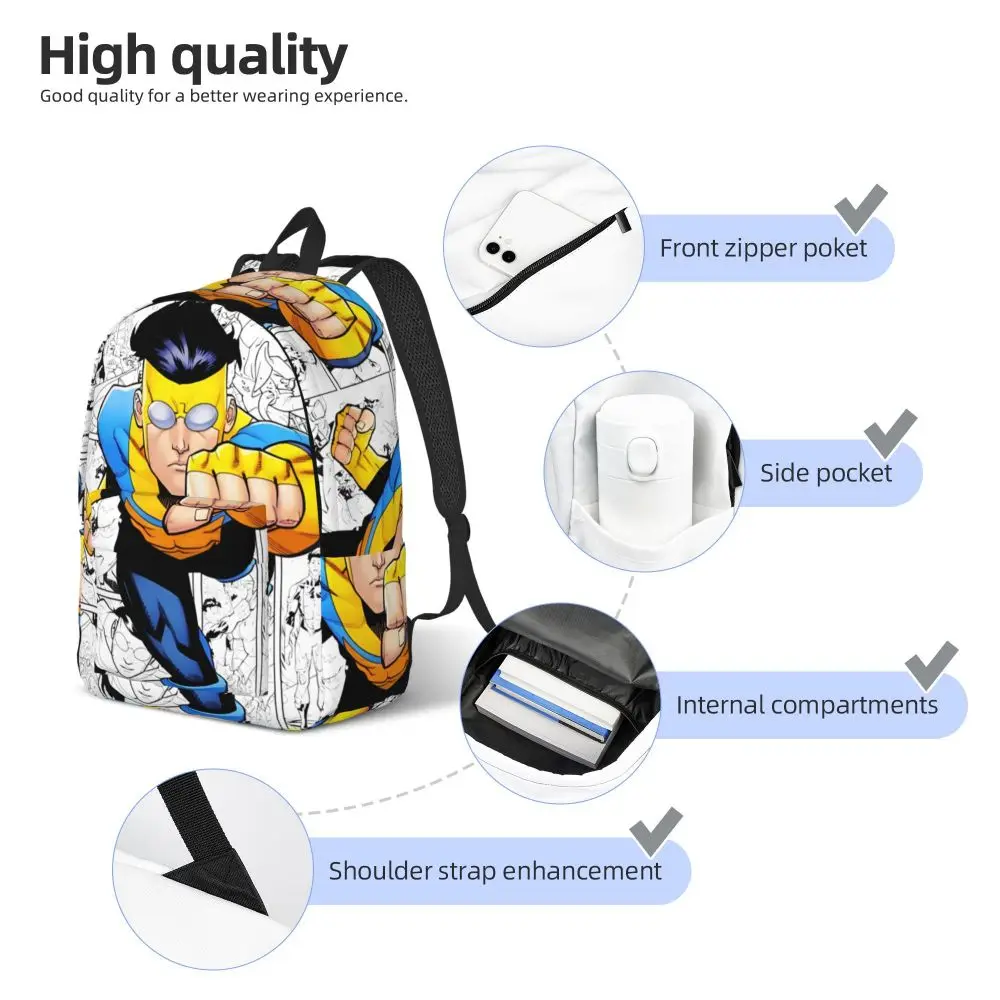Kawaii Anime Invincible Backpack