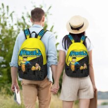 Invincible Atom Eve Backpack for Men Women Fashion Student Hiking Travel Daypack Laptop Computer Canvas Bags Outdoor Invincible Atom Eve Backpack for Men Women Fashion Student Hiking Travel Daypack Laptop Computer Canvas Bags Outdoor