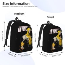 Invincible Atom Eve Backpack for Men Women Fashion Student Hiking Travel Daypack Laptop Computer Canvas Bags Outdoor Invincible Atom Eve Backpack for Men Women Fashion Student Hiking Travel Daypack Laptop Computer Canvas Bags Outdoor