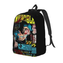 Invincible Atom Eve Backpack for Men Women Fashion Student Hiking Travel Daypack Laptop Computer Canvas Bags Outdoor Invincible Atom Eve Backpack for Men Women Fashion Student Hiking Travel Daypack Laptop Computer Canvas Bags Outdoor