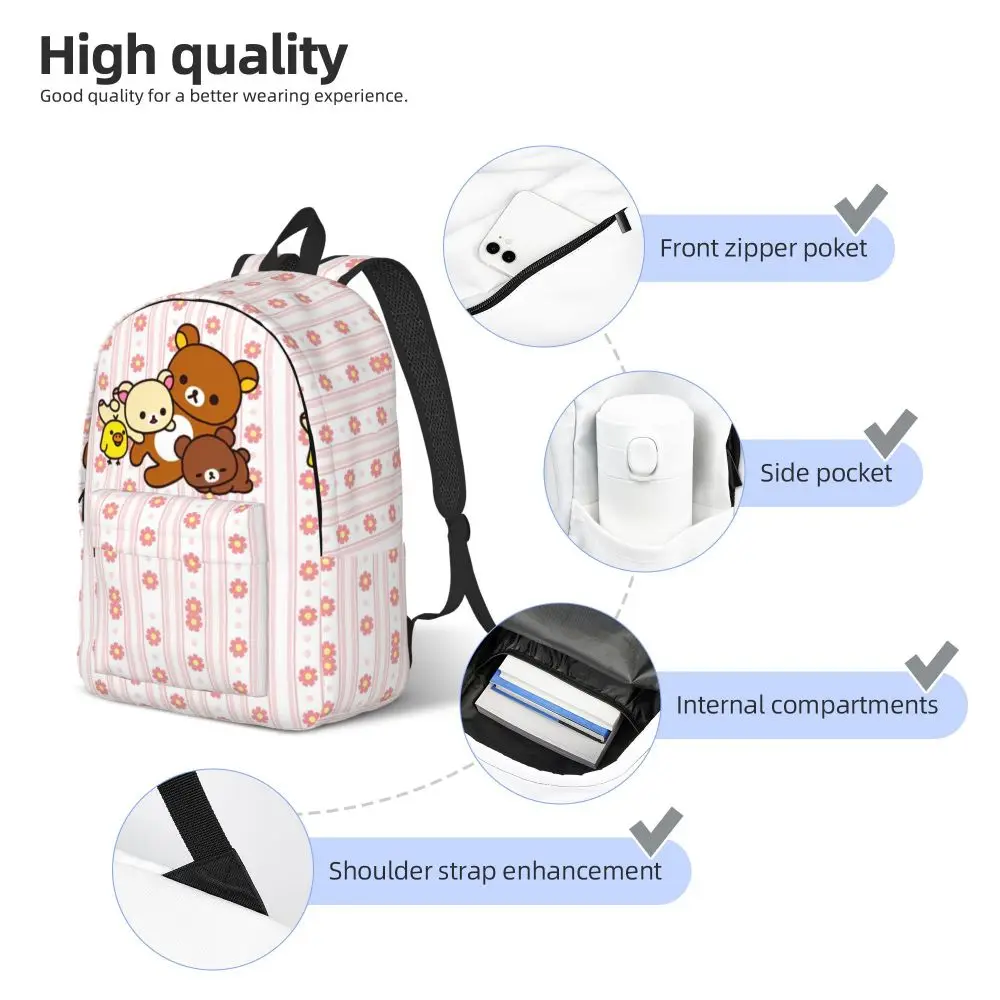 Kawaii Anime Rilakkuma Character Backpack