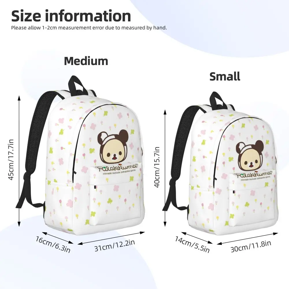Kawaii Rilakkuma Anime Printed Backpack