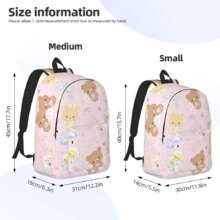 Rilakkuma Backpack for Men Women Cool High School Business Daypack Korilakkuma Frog College Canvas Bags Lightweight Rilakkuma Backpack for Men Women Cool High School Business Daypack Korilakkuma Frog College Canvas Bags Lightweight
