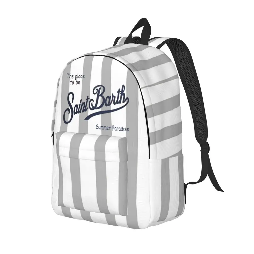 Saint Barth Kawaii Logo Printed Schoolbag