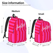 S-SAINT B-BARTH Logo Teenage Backpack Sports High School Hiking Travel 2025 Daypack for Men Women Laptop Computer Shoulder Bag S-SAINT B-BARTH Logo Teenage Backpack Sports High School Hiking Travel 2025 Daypack for Men Women Laptop Computer Shoulder Bag