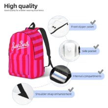 S-SAINT B-BARTH Logo Teenage Backpack Sports High School Hiking Travel 2025 Daypack for Men Women Laptop Computer Shoulder Bag S-SAINT B-BARTH Logo Teenage Backpack Sports High School Hiking Travel 2025 Daypack for Men Women Laptop Computer Shoulder Bag