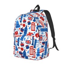 Uk London British Symbols Backpack for Men Women Fashion Student Hiking Travel Daypack Laptop Computer Shoulder Bag Sports Uk London British Symbols Backpack for Men Women Fashion Student Hiking Travel Daypack Laptop Computer Shoulder Bag Sports