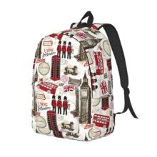 Uk London British Symbols Backpack for Men Women Fashion Student Hiking Travel Daypack Laptop Computer Shoulder Bag Sports Uk London British Symbols Backpack for Men Women Fashion Student Hiking Travel Daypack Laptop Computer Shoulder Bag Sports