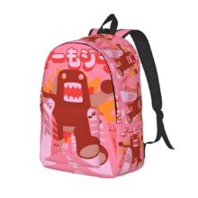 Domo Kun Face Anime Casual Backpack Sports Student Business Meme Doll Daypack for Men Women College Canvas Bags Domo Kun Face Anime Casual Backpack Sports Student Business Meme Doll Daypack for Men Women College Canvas Bags