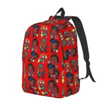 Domo Kun Face Anime Casual Backpack Sports Student Business Meme Doll Daypack for Men Women College Canvas Bags Domo Kun Face Anime Casual Backpack Sports Student Business Meme Doll Daypack for Men Women College Canvas Bags