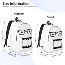 Domo Kun Face Anime Casual Backpack Sports Student Business Meme Doll Daypack for Men Women College Canvas Bags Domo Kun Face Anime Casual Backpack Sports Student Business Meme Doll Daypack for Men Women College Canvas Bags