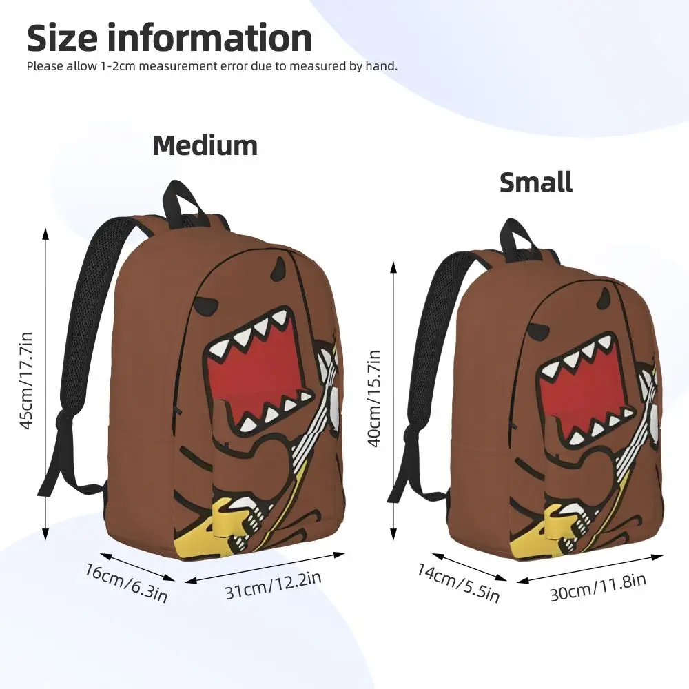 Anime Domo Kun Guitar Hero Kawaii Backpack
