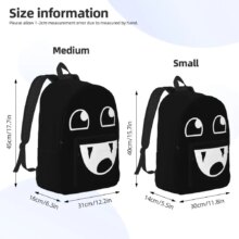 Domo Kun Face Anime Casual Backpack Sports Student Business Meme Doll Daypack for Men Women College Canvas Bags Domo Kun Face Anime Casual Backpack Sports Student Business Meme Doll Daypack for Men Women College Canvas Bags