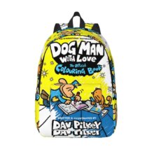 Dog Man Dogman Movie Comic Backpack for Men Women Casual Student Hiking Travel Daypack Cartoon College Canvas Bags Lightweight Dog Man Dogman Movie Comic Backpack for Men Women Casual Student Hiking Travel Daypack Cartoon College Canvas Bags Lightweight