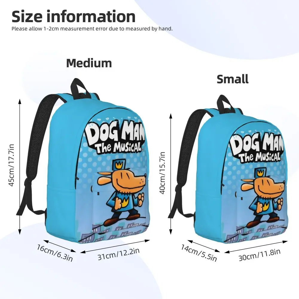 Dog Man The Musical Comic Kawaii Backpack