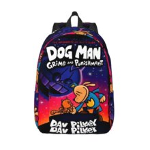 Dog Man Dogman Movie Comic Backpack for Men Women Casual Student Hiking Travel Daypack Cartoon College Canvas Bags Lightweight Dog Man Dogman Movie Comic Backpack for Men Women Casual Student Hiking Travel Daypack Cartoon College Canvas Bags Lightweight