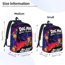 Dog Man Dogman Movie Comic Backpack for Men Women Casual Student Hiking Travel Daypack Cartoon College Canvas Bags Lightweight Dog Man Dogman Movie Comic Backpack for Men Women Casual Student Hiking Travel Daypack Cartoon College Canvas Bags Lightweight