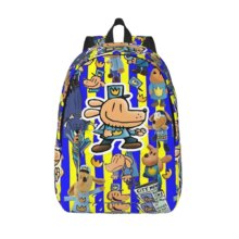 Dog Man Dogman Movie Comic Backpack for Men Women Casual Student Hiking Travel Daypack Cartoon College Canvas Bags Lightweight Dog Man Dogman Movie Comic Backpack for Men Women Casual Student Hiking Travel Daypack Cartoon College Canvas Bags Lightweight