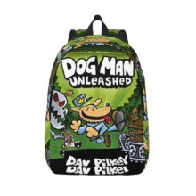 Dog Man Dogman Movie Comic Backpack for Men Women Casual Student Hiking Travel Daypack Cartoon College Canvas Bags Lightweight Dog Man Dogman Movie Comic Backpack for Men Women Casual Student Hiking Travel Daypack Cartoon College Canvas Bags Lightweight