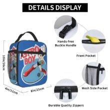 The Mighty Atom Astro Boy Astroboy Insulated Lunch Bag Cooler Bag Reusable Lunch Container Portable Tote Lunch Box Office Travel The Mighty Atom Astro Boy Astroboy Insulated Lunch Bag Cooler Bag Reusable Lunch Container Portable Tote Lunch Box Office Travel
