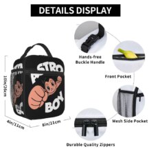 The Mighty Atom Astro Boy Astroboy Insulated Lunch Bag Cooler Bag Reusable Lunch Container Portable Tote Lunch Box Office Travel The Mighty Atom Astro Boy Astroboy Insulated Lunch Bag Cooler Bag Reusable Lunch Container Portable Tote Lunch Box Office Travel