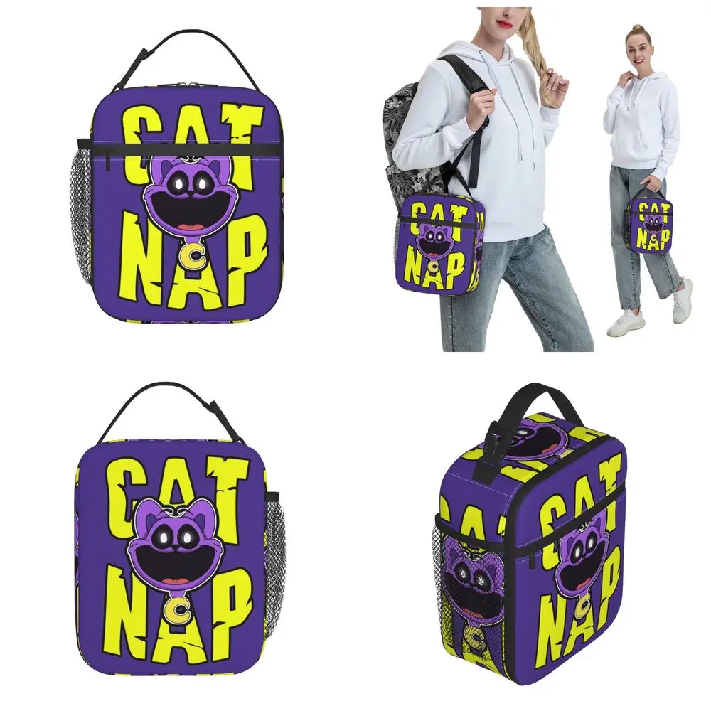 Kawaii Smiling Critters Catnap Lunch Bag 