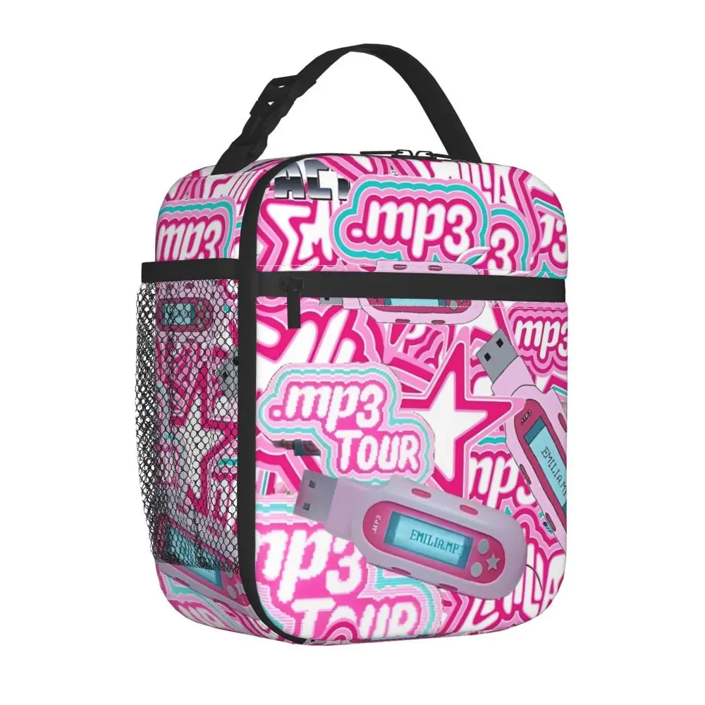 MP3 Tour Emilia Mernes Pattern Insulated Kawaii Lunch Bag