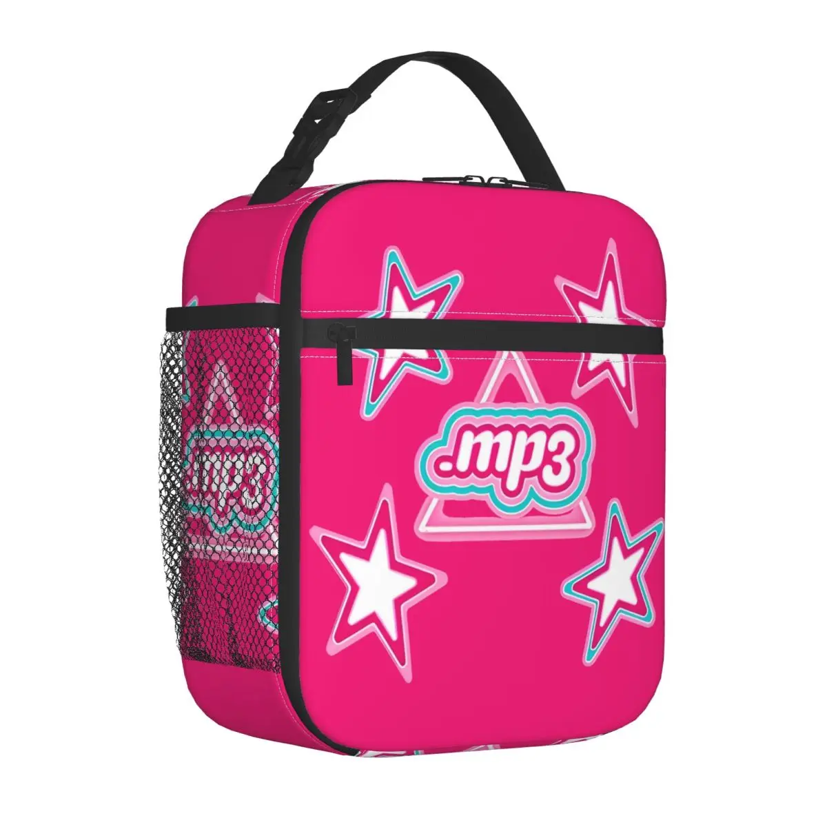 MP3 Emilia Mernes Insulated Kawaii Pink Lunch Bag
