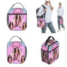 MP3 Emilia Mernes Insulated Lunch Bag Portable Lunch Container Thermal Bag Tote Lunch Box Beach Picnic Food Bag MP3 Emilia Mernes Insulated Lunch Bag Portable Lunch Container Thermal Bag Tote Lunch Box Beach Picnic Food Bag