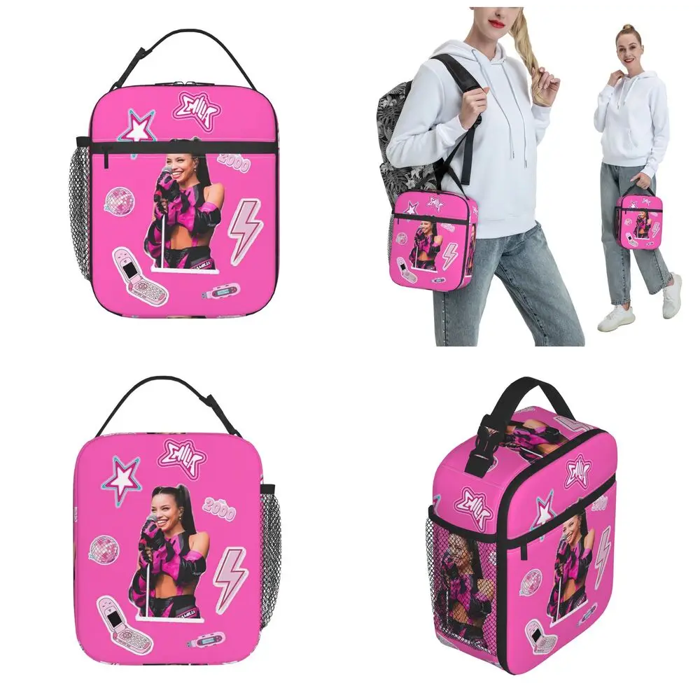 MP3 Emilia Mernes Kawaii Printed Insulated Lunch Bag