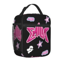 MP3 Emilia Mernes Insulated Lunch Bag Portable Lunch Container Thermal Bag Tote Lunch Box Beach Picnic Food Bag MP3 Emilia Mernes Insulated Lunch Bag Portable Lunch Container Thermal Bag Tote Lunch Box Beach Picnic Food Bag