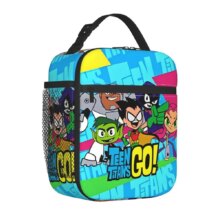 Teen Titans Go Team Comic Insulated Lunch Bags High Capacity Lunch Container Cooler Bag Tote Lunch Box Beach Travel Food Handbag Teen Titans Go Team Comic Insulated Lunch Bags High Capacity Lunch Container Cooler Bag Tote Lunch Box Beach Travel Food Handbag