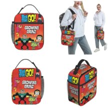Teen Titans Go Team Comic Insulated Lunch Bags High Capacity Lunch Container Cooler Bag Tote Lunch Box Beach Travel Food Handbag Teen Titans Go Team Comic Insulated Lunch Bags High Capacity Lunch Container Cooler Bag Tote Lunch Box Beach Travel Food Handbag